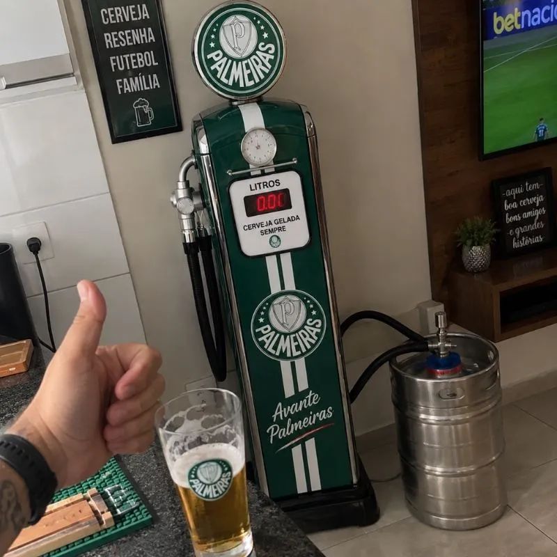 Foto de cliente com a FutChopp™